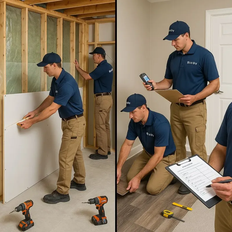 Repairs and Reconstruction process in Dearborn County, IN
